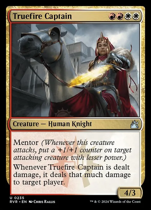 Truefire Captain · Ravnica Remastered 235/531