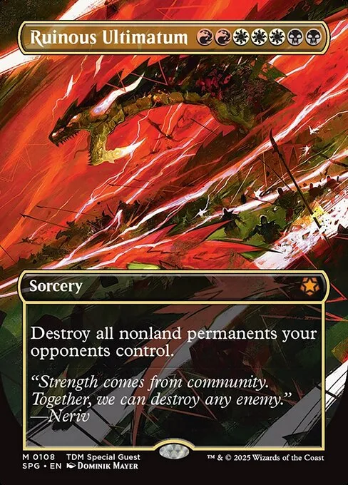 Ruinous Ultimatum · Special Guests 108/165