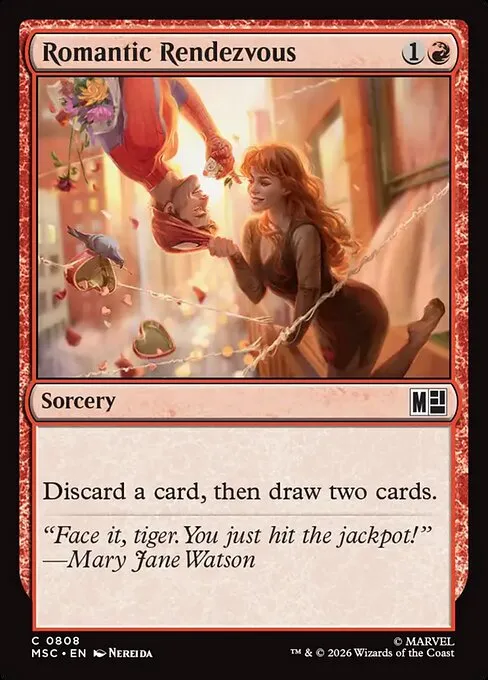 Romantic Rendezvous · Marvel Super Heroes Commander 808/9