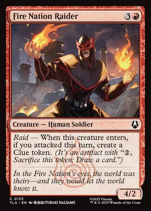 Fire Nation Raider · Avatar: The Last Airbender 135/394