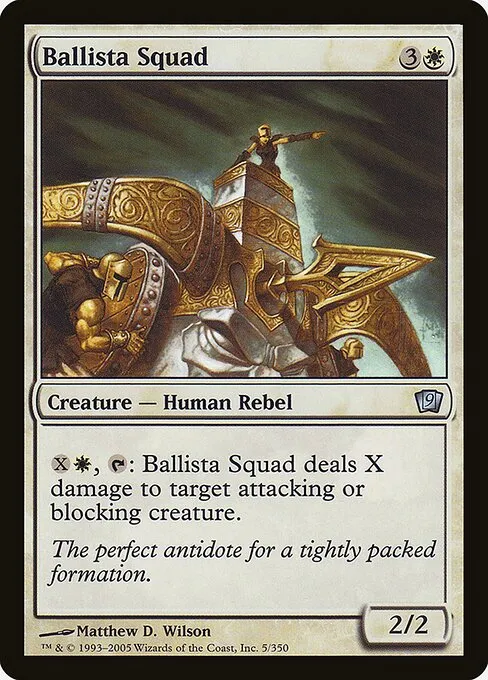 Ballista Squad · Ninth Edition 5★/710