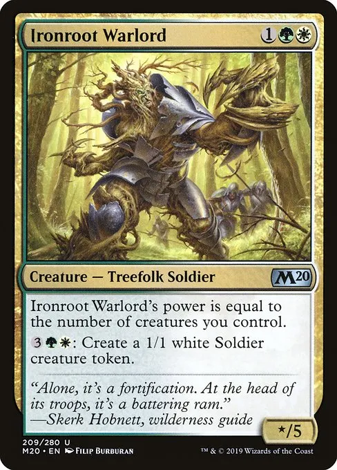 Ironroot Warlord · Core Set 2020 209/346
