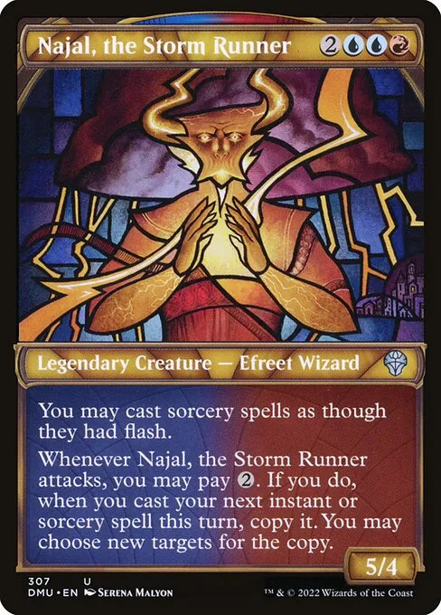 Najal, the Storm Runner · Dominaria United 307/453