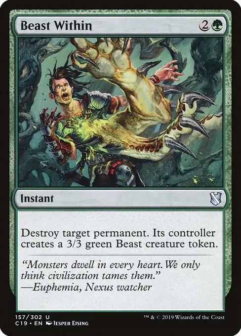 Beast Within · Commander 2019 157/302