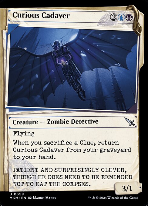 Curious Cadaver · Murders at Karlov Manor 358/451