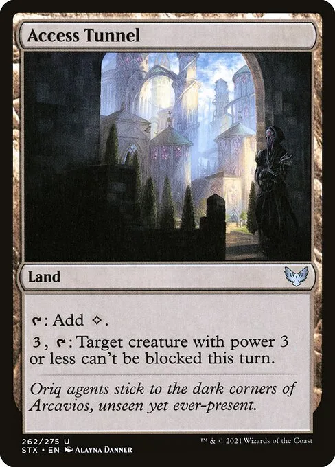 Access Tunnel · Strixhaven: School of Mages 262/393