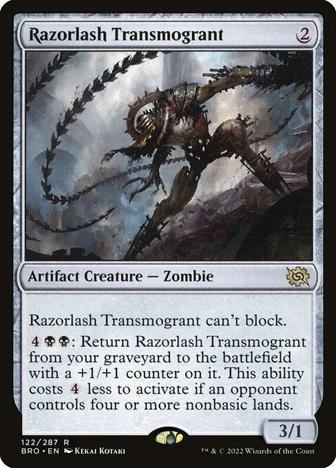 Razorlash Transmogrant · The Brothers' War 122/399
