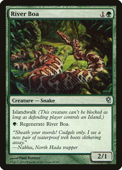 River Boa · Duel Decks: Jace vs. Vraska 49/88