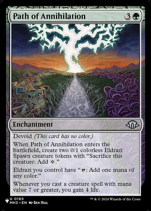 Path of Annihilation · The List MH3-165/5050
