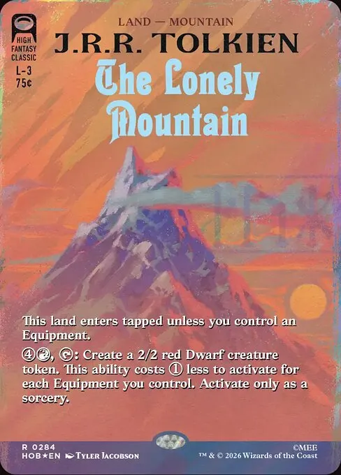 The Lonely Mountain · The Hobbit 284/39
