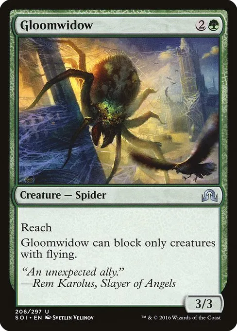 Gloomwidow · Shadows over Innistrad 206/302