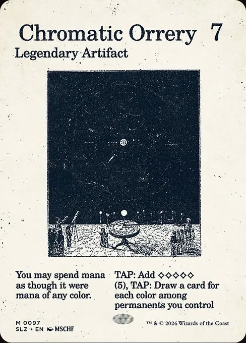 Chromatic Orrery · The Zeta Set 97/21