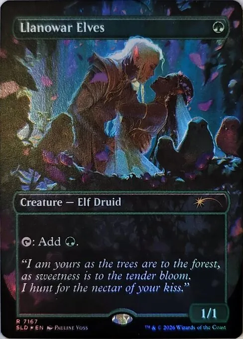 Llanowar Elves · Secret Lair Drop 7167/2547