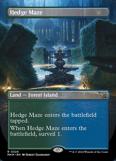Hedge Maze · Murders at Karlov Manor 326/451