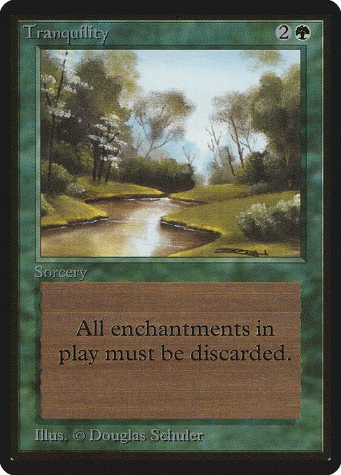 Tranquility · Limited Edition Beta 221/302