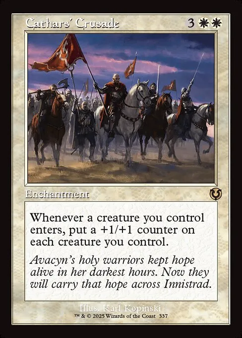 Cathars' Crusade · Innistrad Remastered 337/495