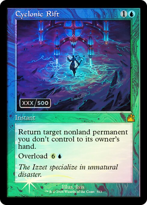 Cyclonic Rift · Ravnica Remastered 313z/531