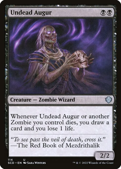 Undead Augur · Starter Commander Decks 114/352