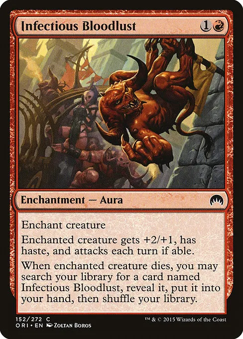 Infectious Bloodlust · Magic Origins 152/288