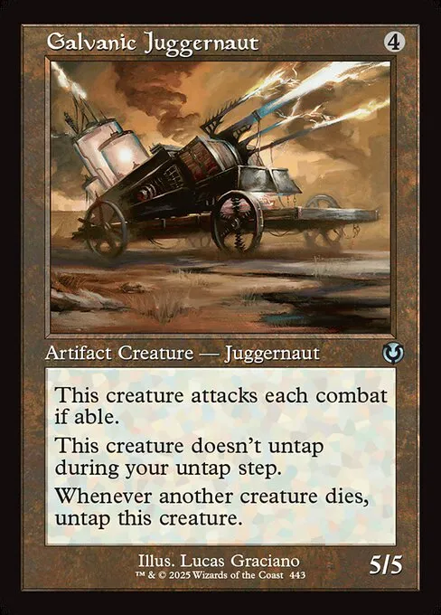 Galvanic Juggernaut · Innistrad Remastered 443/495