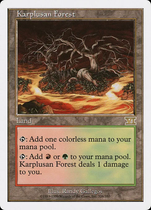 Karplusan Forest · Classic Sixth Edition 326/351