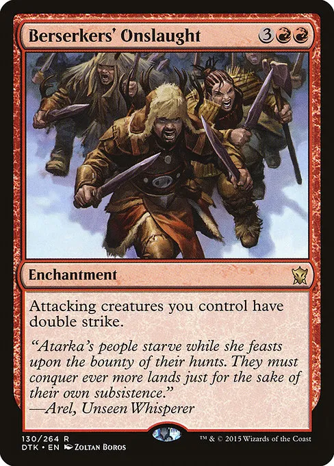 Berserkers' Onslaught · Dragons of Tarkir 130/264