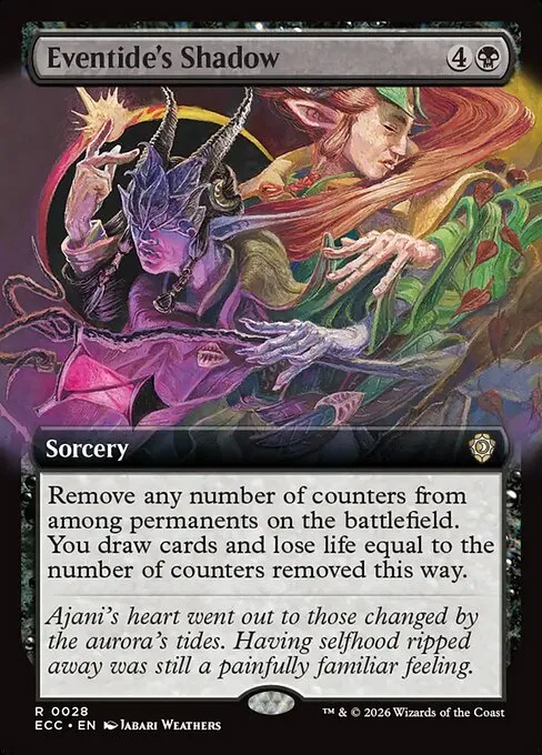Eventide's Shadow · Lorwyn Eclipsed Commander 28/176