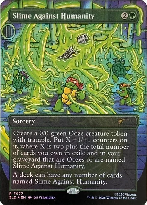 Slime Against Humanity · Secret Lair Drop 7077/2547