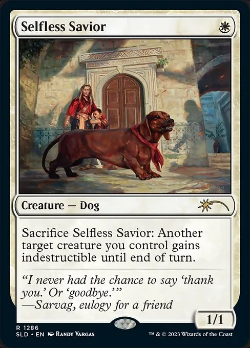 Selfless Savior · Secret Lair Drop 1286/2547