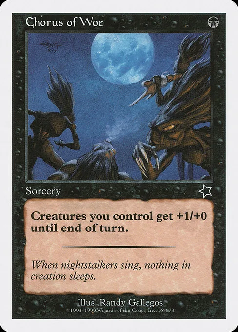 Chorus of Woe · Starter 1999 68/173