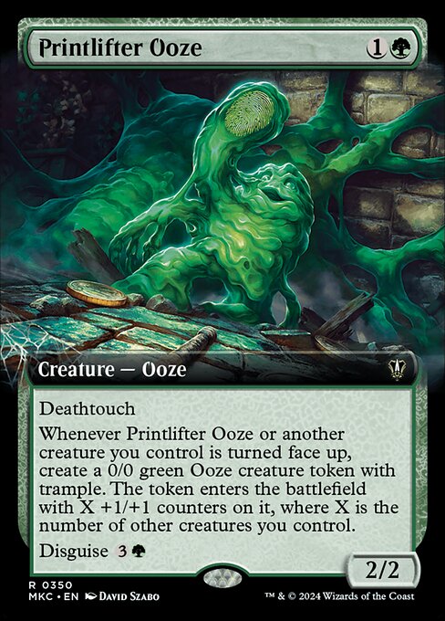 Printlifter Ooze · Murders at Karlov Manor Commander 350/358