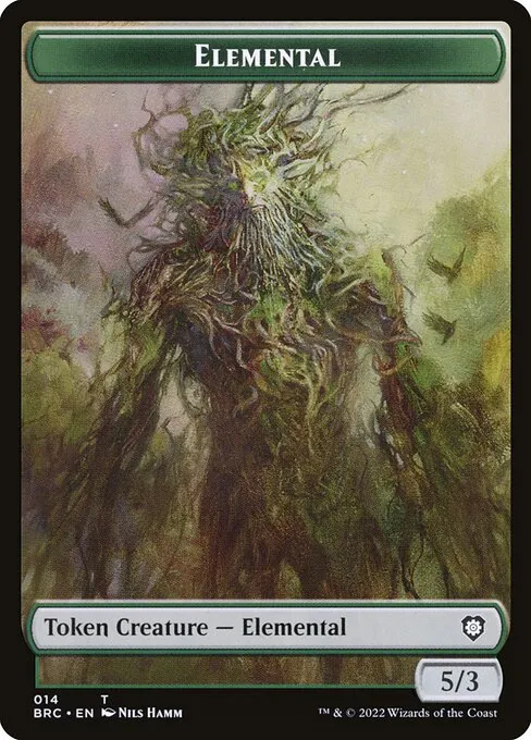 Elemental · The Brothers' War Commander Tokens 14/14