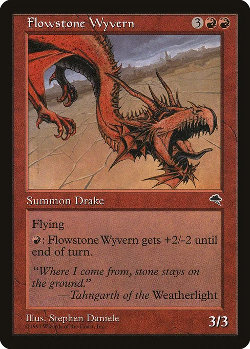 Flowstone Wyvern · Tempest 176/350