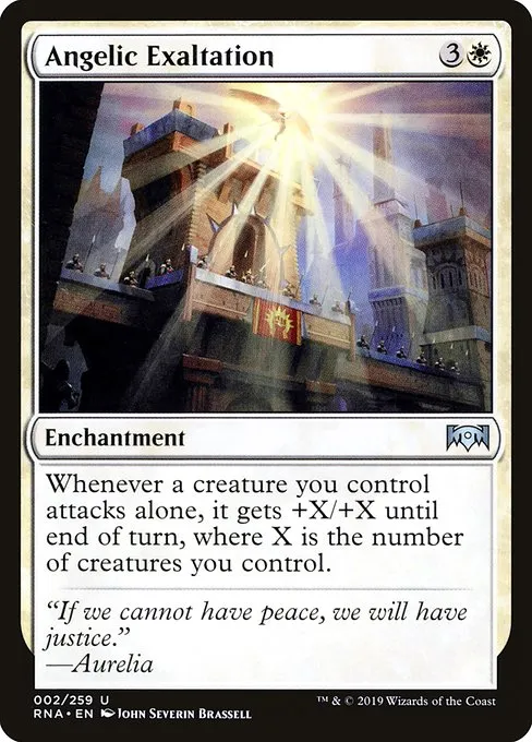 Angelic Exaltation · Ravnica Allegiance 2/273