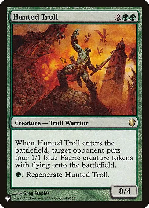 Hunted Troll · The List C13-150/5050