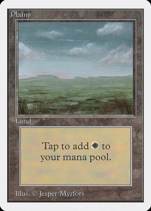 Plains · Unlimited Edition 290/302