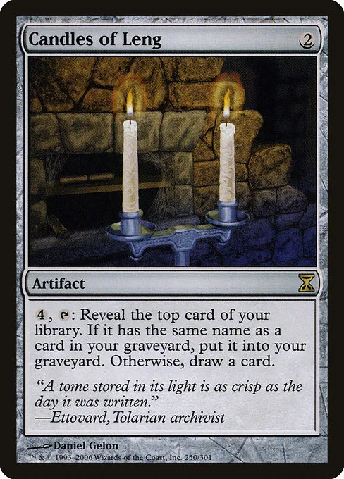 Candles of Leng · Time Spiral 250/301