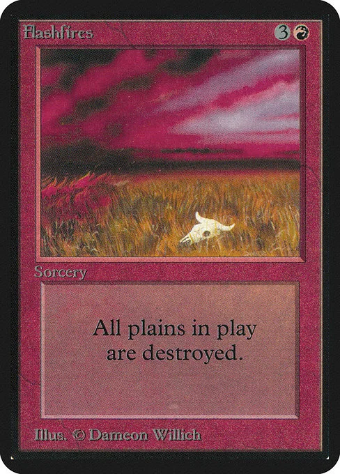 Flashfires · Limited Edition Alpha 151/295