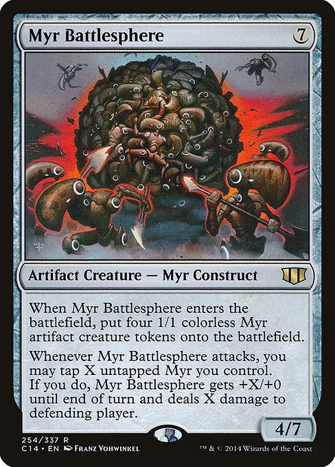Myr Battlesphere · Commander 2014 254/337