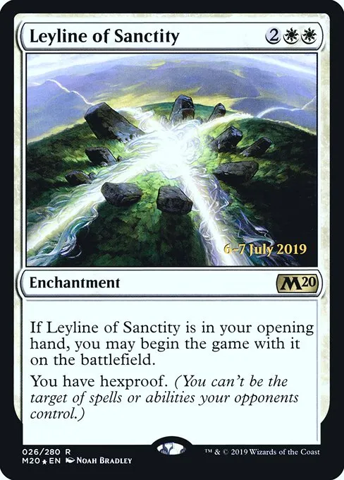 Leyline of Sanctity · Core Set 2020 Promos 26s/144