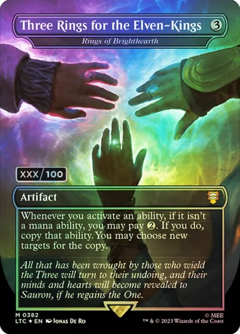 Rings of Brighthearth · Tales of Middle-earth Commander 382z/591