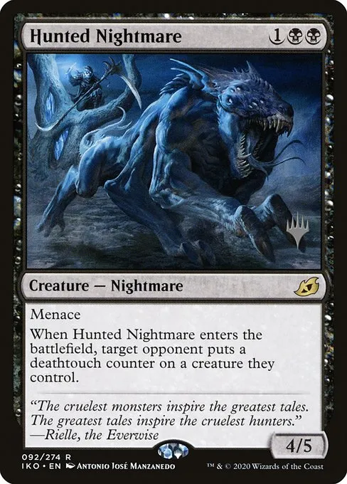 Hunted Nightmare · Ikoria: Lair of Behemoths Promos 92p/137