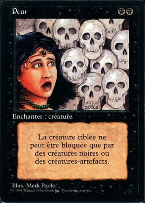 Fear · Foreign Black Border 111/307