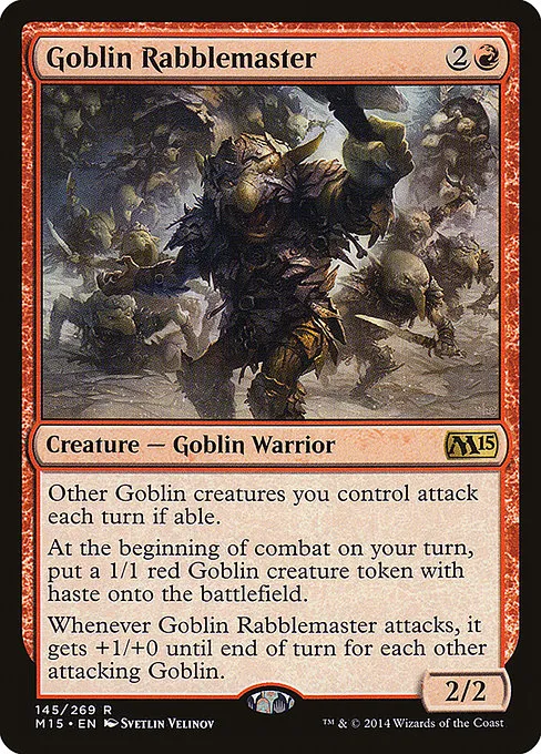 Goblin Rabblemaster · Magic 2015 145/284