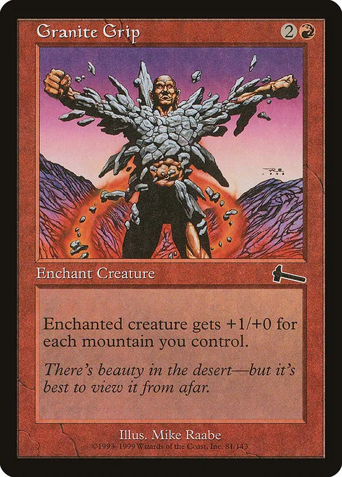 Granite Grip · Urza's Legacy 81/143