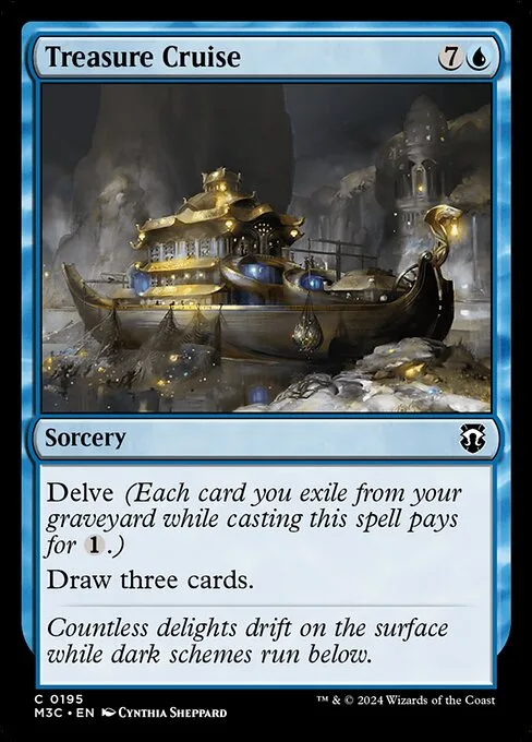 Treasure Cruise · Modern Horizons 3 Commander 195/398