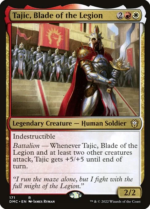 Tajic, Blade of the Legion · Dominaria United Commander 171/240