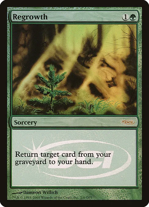 Regrowth · Judge Gift Cards 2005 2/4