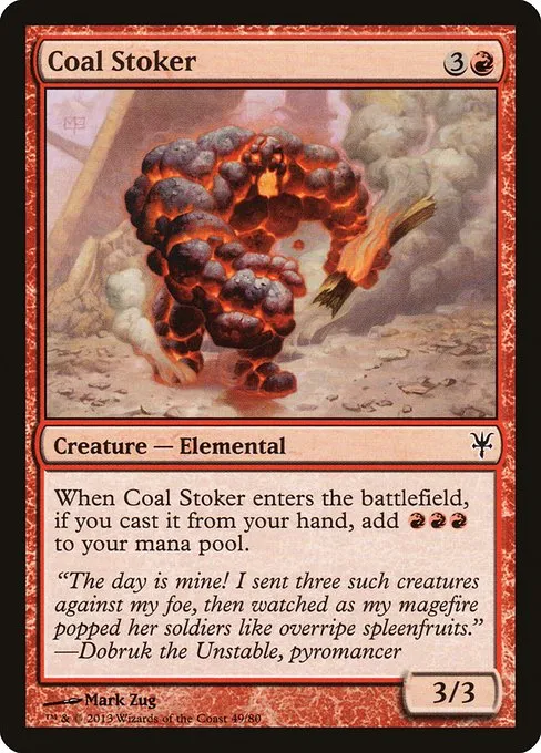 Coal Stoker · Duel Decks: Sorin vs. Tibalt 49/80