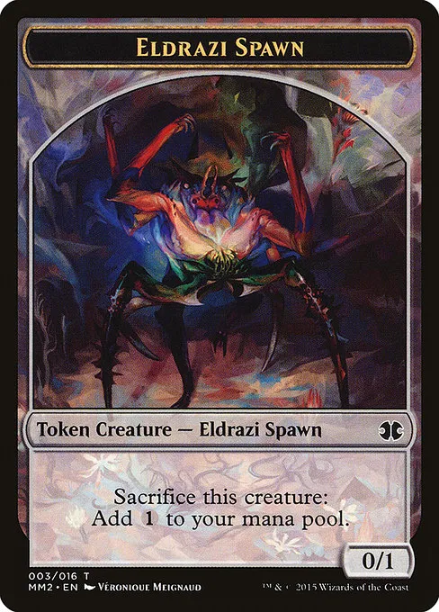 Eldrazi Spawn · Modern Masters 2015 Tokens 3/16